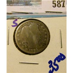 1895-S BARBER QUARTER
