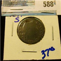 1899-S BARBER QUARTER