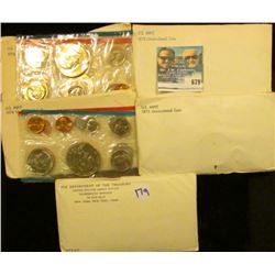 1972, 1973, 1974, 1975, AND 1976 PROOF SETS