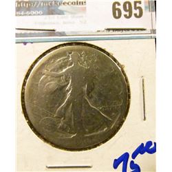 1916 WALKING LIBERTY HALF DOLLAR