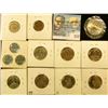 Image 2 : 3 PIECE WORLD WAR 2 STEEL CENT SET, 1890 SEMI KEY DATE V NICKEL, STATUTE OF LIBERTY HALF DOLLAR, BEA
