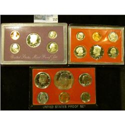 1976, 1980, AND 1989 PROOF SETS