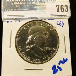 1961 PROOF FRANKLIN HALF DOLLAR