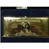 Image 1 : 2001 SILVER CERTIFICATE SILVER PLATED BY THE NATIONAL COLLECTER'S MINT
