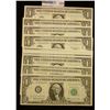 Image 1 : SERIES OF 1963 FED SET-  EACH NOTES ENDS ON 07.  THERE IS A NOTE FROM EACH OF ALL 12 FEDERAL RESERVE
