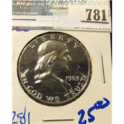 1963 PROOF FRANKLIN HALF DOLLAR