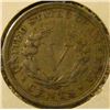 Image 2 : 1901 V NICKEL WITH FULL LIBERTY AND NICE DETAILS IN THE HAIRLINE