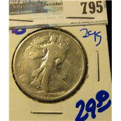 1918 WALKING LIBERTY HALF DOLLAR
