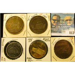 (5) Different Iowa Centennial Medals, includes: Grimes, Kingsley, Hedrick, Baxter, & Belle Plaine, I