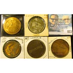 (5) Different Iowa Centennial Medals, includes: Newton, Melbourne, Lehigh, Shenandoah, & Lenox, Iowa