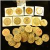 Image 1 : 913 _ (29) Various Arizona Wooden Nickels.