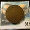 Image 1 : 918 _ "Gate City Chapter No. 7 R.A.M. Keokuk, Iowa One Penny" Masonic Token.