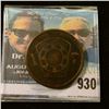 Image 2 : 930 _ "Cyrus Chapter No.13 R.A.M./One/Penny/Washinton, Ia." Masonic Penny. VF