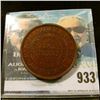 Image 1 : 933 _ "Mt. Sinai Chapter No.66 R.A.M./Chartered October 16th/1872/One/Penny/Anamosa, Iowa" Masonic P