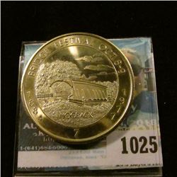 1025 _ "1884 Bridge Festival Oct. 8-9, 1977" No. 7 "Hogback" Bridge,  Madison County Covered Bridge 