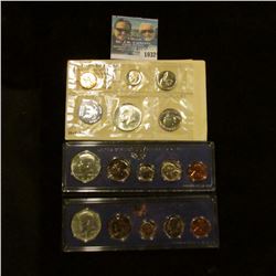 1032 _ 1965, 1966, & 1967 U.S. Special Mint Sets in original holders as issued by the U.S. Mint. Inc