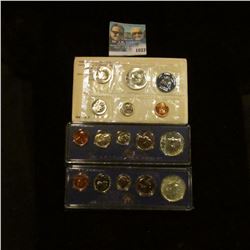 1033 _ 1965, 1966, & 1967 U.S. Special Mint Sets in original holders as issued by the U.S. Mint. Inc