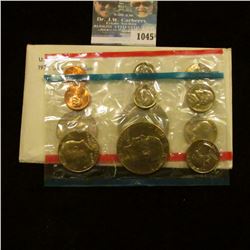 1045 _ 1976 P & D U.S. Mint Set in original government holder as issued. With Type Two Dollars.