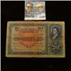 Image 1 : 1140 _ 1936 National Swiss Bank in Zurich, VG. 'Doc' valued this note at $20