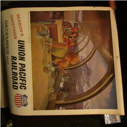 1149 _ 1968 Union Pacific Railroad Road of the Domeliners Calendar.