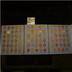 1162 _ 1941-75 Complete Set of Lincoln Cents in a blue Whitman folder.
