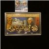 Image 1 : 1166 _ Pair of James Monroe & pair of John Quincy Adams Presidential Dollars in a special case of is