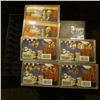 Image 2 : 1168 _ Six plastic cases with Presidential Dollars in a storage box. (11 BU Dollar Coins included).