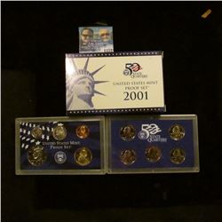 1172 _ 2001 S U.S. Proof Set, original as issued including Quarter set.
