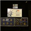 Image 1 : 1175 _ 2005 S U.S. Proof Set, original as issued including Quarter set.