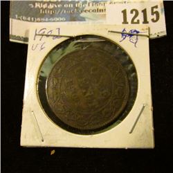 1215 _ 1902 Canada Large Cent.