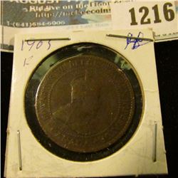 1216 _ 1903 Canada Large Cent.