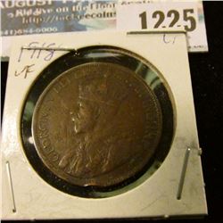 1225 _ 1918 Canada Large Cent.