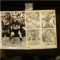 1263 _ (2) Autographed Photo's Randy Gradishar of the Denver Broncos and Jack Reynolds of the San Fr