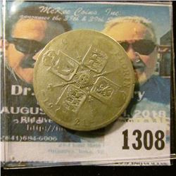 1308 _ 1921 Great Britain Silver Florin. AG-G.