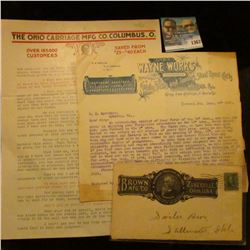 1367 _ The Ohio Carriage MFG. Co., Columbus, Ohio. Wayne Works, Grain Drills and Seaders, Steel Road