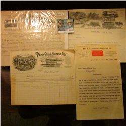 1370 _ Penn Oil & Supply Co., Iowa Pipe & Tile Co., Hench and Dromgold, Wheel Spring tooth Harrowa, 