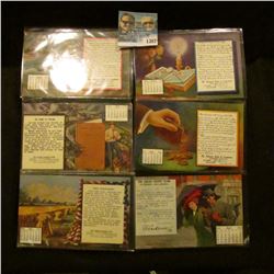 1387 _ (6) Old Calander Bank Postcards 1910-1911, All different  from The National Bank of Commerce,