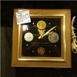 1410 _ Battery Powerer Clock First Legally Minted Coins United States of America, 1793 Large Cent, 1