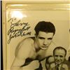 Image 4 : 1432 _ Note book with several autographed photos and cards including "Ray "Boom Boom"Mancini", "Joey