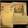Image 1 : 1450 _ (4) old Advertising pages; (12) unused Stationery "Hafner Manufacturing Company Toys and Hard