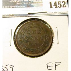 1452 _ 1859 Canada Large Cent, EF.