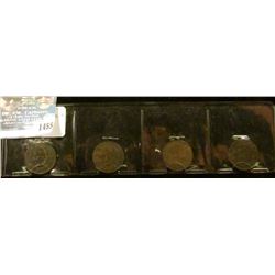 1455 _ 1884, 1893, 1897, & 1900H Canada Large Cents, VG-VF.
