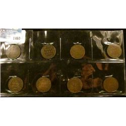 1460 _ (2) 1902, 1903, 1906, 1907, 1909, & (2) 1910 Canada Large Cents, G-VF.