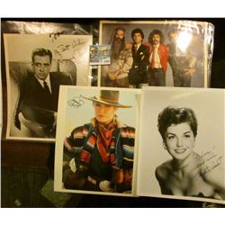 1497 _ Autographed color photo of "The Oak Ridge Boys"; autographed black and white photo "My Best W