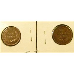 1505 _ 1900 And 1907 Indian Head Cents With Full Liberty