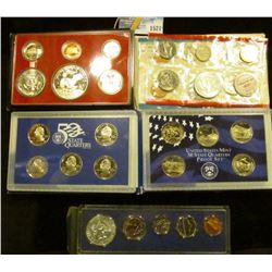 1521 _ Coin Set Lot Includes 1968 Mint Set, 1966 Special Mint Set, 2006 Proof State Quarter Set, 200
