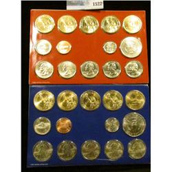 1522 _ 2007 Mint Set Which Include 8 Presidential Dollars, 2 Sacagawea Dollars, 2 Kennedy Half Dolla