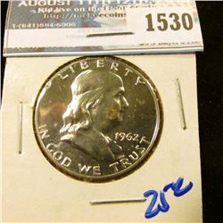 1530 _ 1962 Proof Franklin Half Dollar