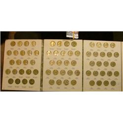 1556 _ Complete Number One Jefferson Nickel Book.  The Set Starts With 1938-1961.  It Includes All 1
