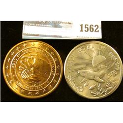 1562 _ 2006 Maui Trade Dollar And Illinois Sesquicentennial Medal